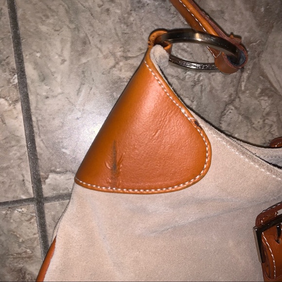 SUEDE PURSE GOOD CONDITION - Picture 3 of 4
